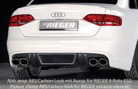 Sottoparaurti Rieger A4 B8 S-Line fino 12.2011 1 terminale orig. sx