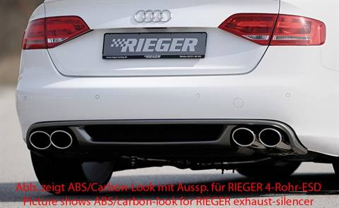 Diffusore Rieger A4 B8 no S-Line fino'12.11 per 1 term.orig. dx/sx