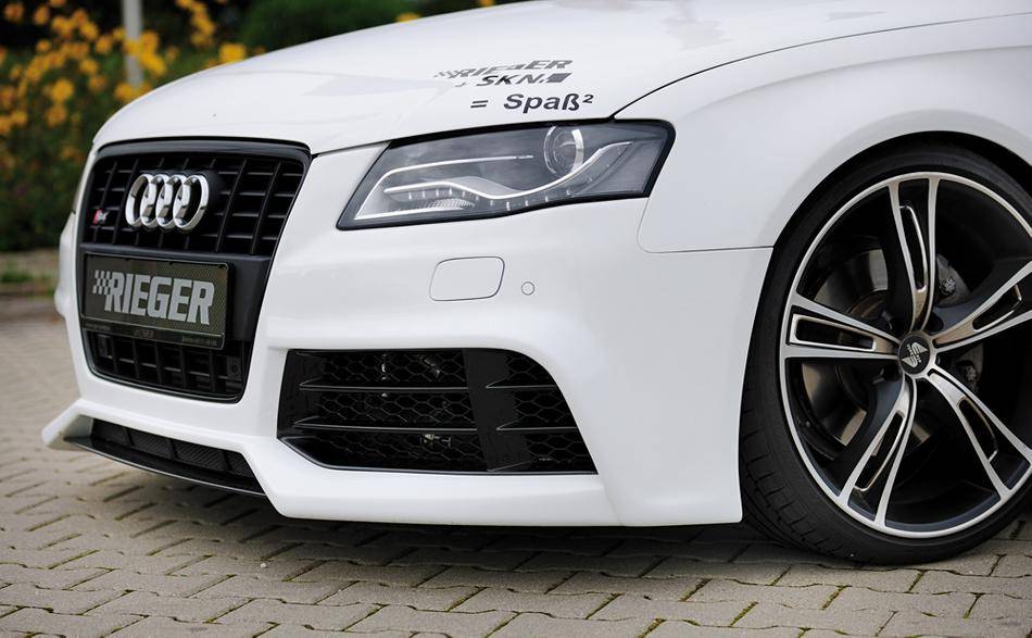 Paraurti Rieger RS-Style A4 B8 con lavafari e PDC fino 12.2012