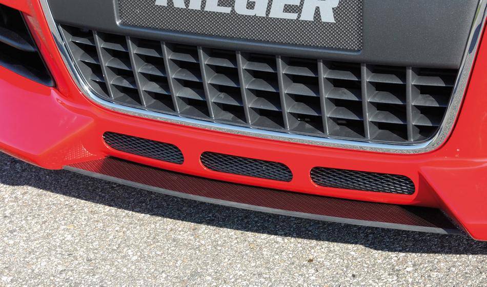 Lama centrale DTM Rieger A4 8E B7 per 55230/32 carbonlook