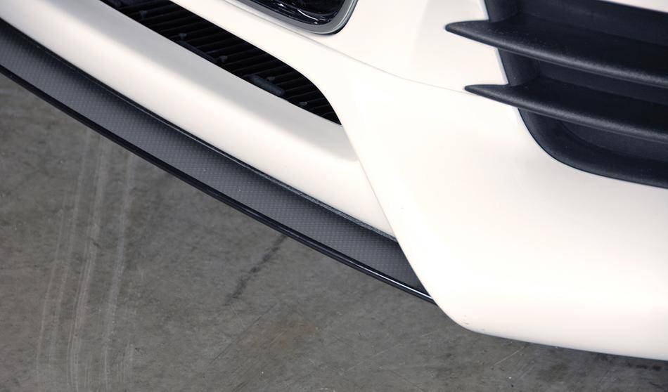 Lama centr. A4 B8 per sottoparaurti Rieger 00055520 carbonlook S-Li