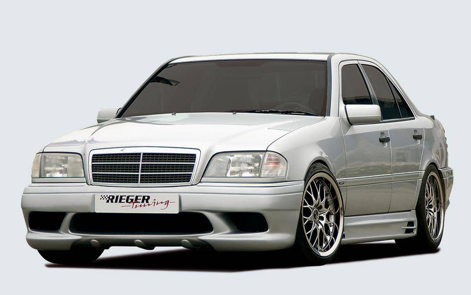 paraurto ant.Rieger MERC.C W202 fino1997, senza alloggiamenti fendi