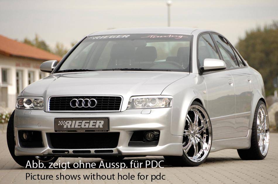 PARAURTI ANT AUDI A4 8E B6 CON 3PRESE ARIA INF PER PDC