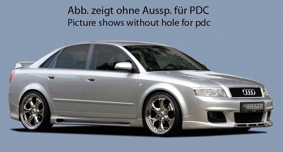 PARAURTI ANT AUDI A4 8E B6 CON 3PRESE ARIA INF PER PDC