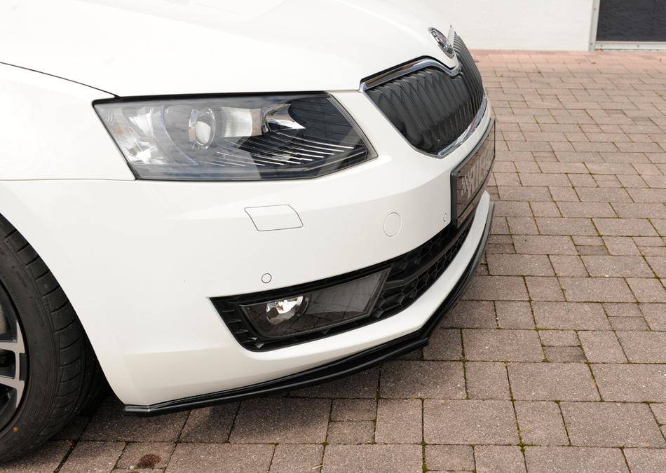 Lama Rieger per paraurti orig. Octavia 5E escluso RS nero lucido