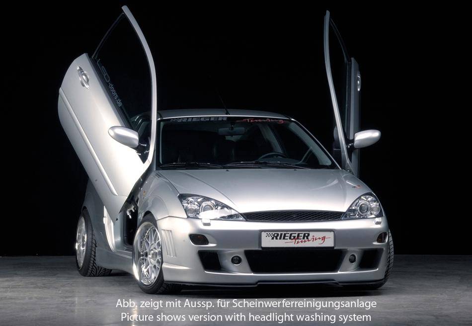 Paraurti RX ant Rieger Focus fino 2001 con aperture frecce e fendi