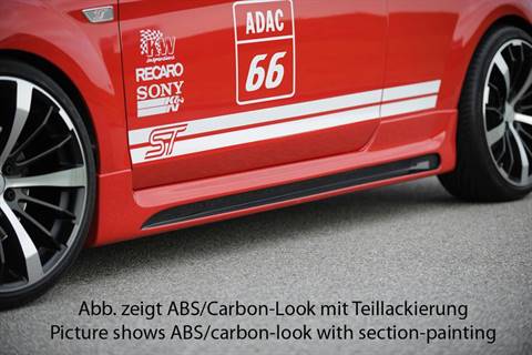 Sottoporta dx.Rieger Focus 2 5-porte incl ST carbonlook