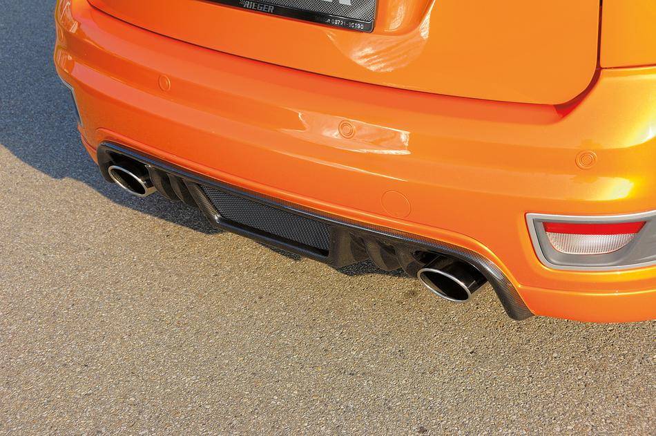 Marmitta Focus 2 solo ST  terminali duplex 115X85 singolo