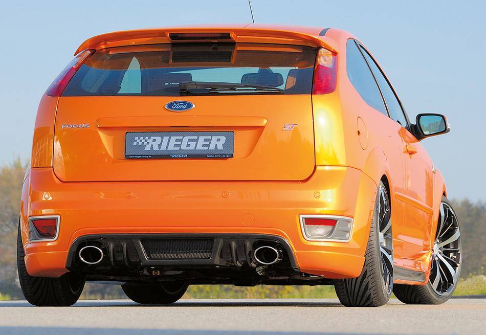 Marmitta Focus 2 solo ST  terminali duplex 115X85 singolo