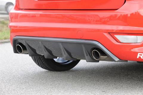 INSERTO PARAURTI POST FOCUS 2 ST CARBONLOOK FACELIFT MARM DUPLEX