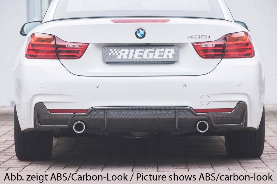 Diffusore Rieger BMW SERIE 4 F32/33/36 senza retine marm 435i