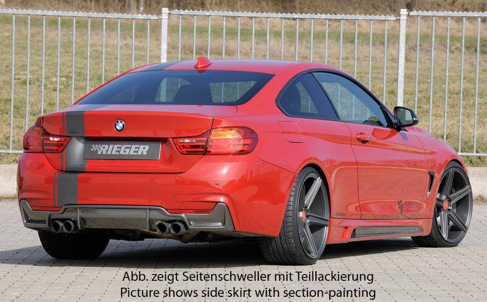 Sottoporta Rieger dx BMW serie 4 F32/33 Coupe'/Cabrio carbonlook