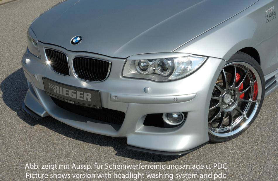 PARAURTI ANT RIEGER BMW SERIE1 E87 SENZA LAVAFARI E PDC