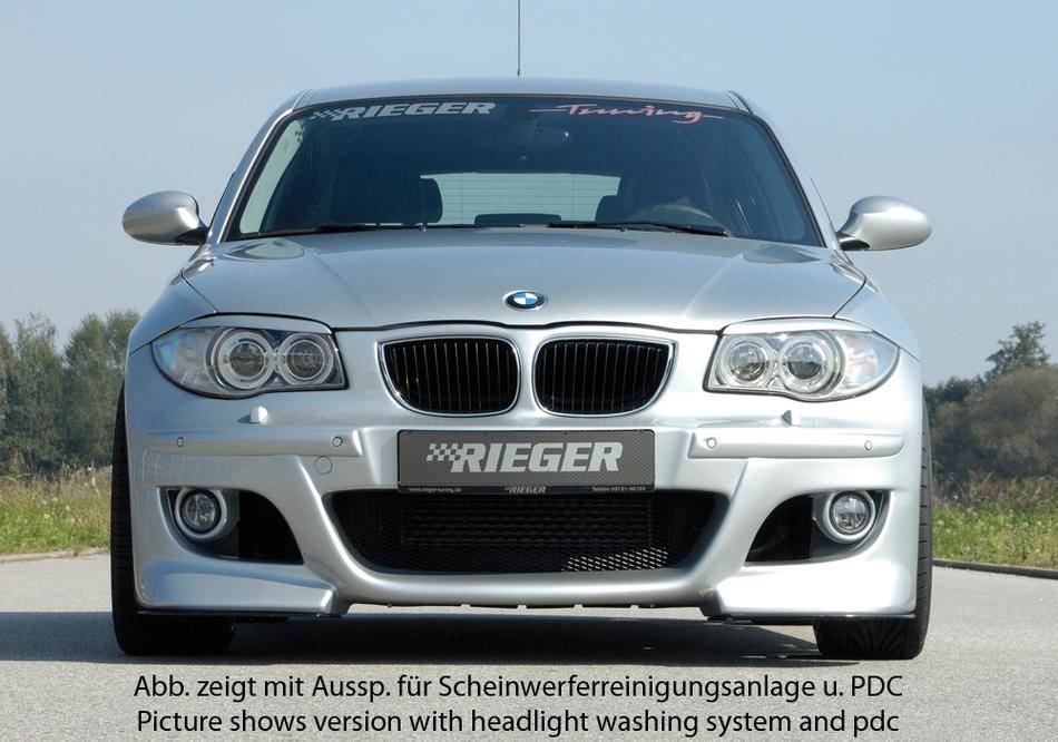 PARAURTI ANT RIEGER BMW SERIE1 E87 SENZA LAVAFARI E PDC