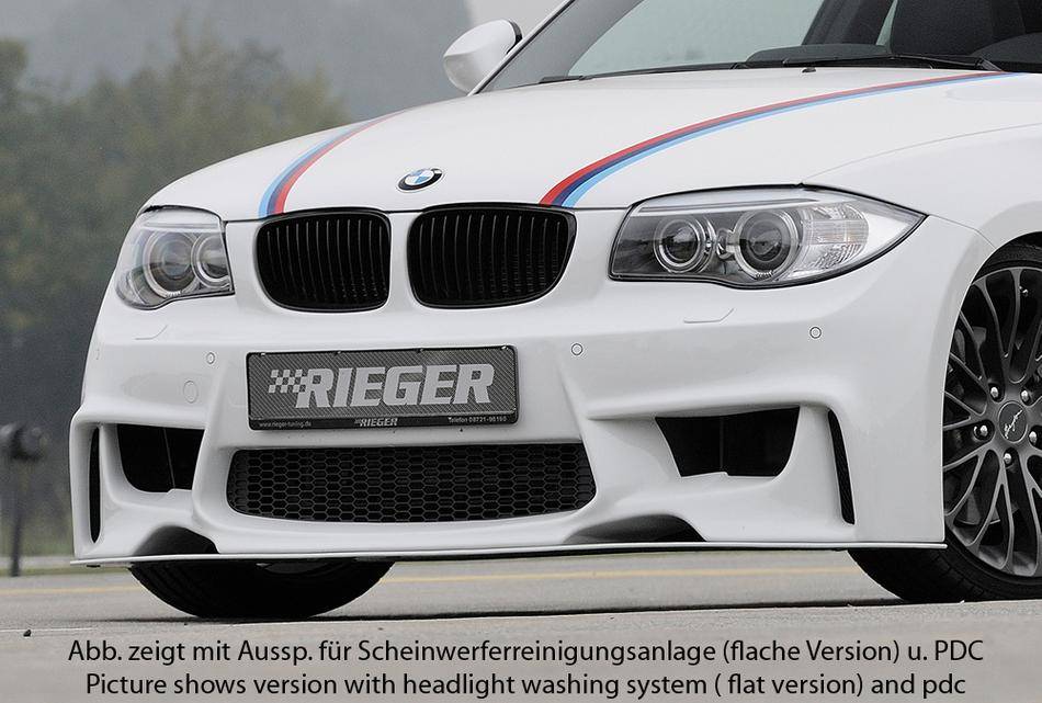 PARAURTI ANT BMW SERIE 1 M-LOOK RIEGER TUTTI MODELLI FINO 2011