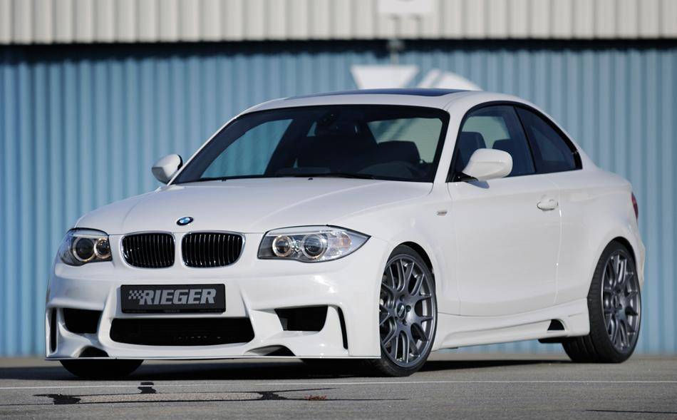 PARAURTI ANT BMW SERIE 1 M-LOOK RIEGER TUTTI MODELLI FINO 2011