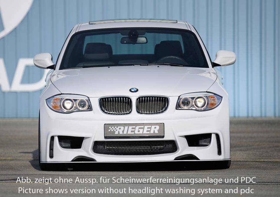 Paraurti Rieger Serie 1 E81/82/87/88 con lavafari  fino 2011