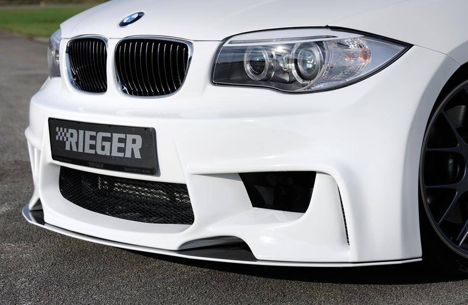 LAMA DTM BMW SERIE 1 PER PARAURTI RIEGER CARBONLOOK