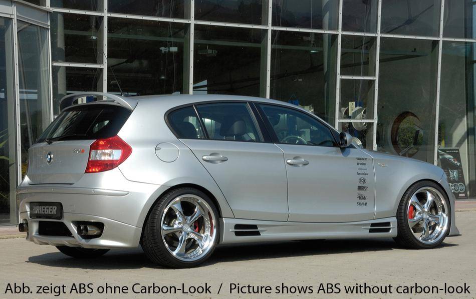 SOTTOPORTA SX BMW E187 C/CONDOTTO E 2APERTURE CARBON/LOOK