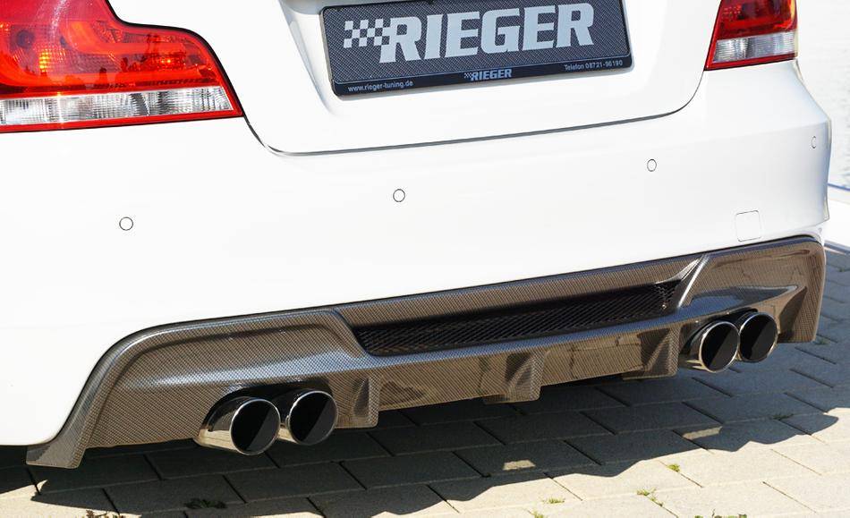 DIFFUSORE POST BMW E82/88 M-STYLE MARM DOPPIA DUPLEX SPORT CARBONL