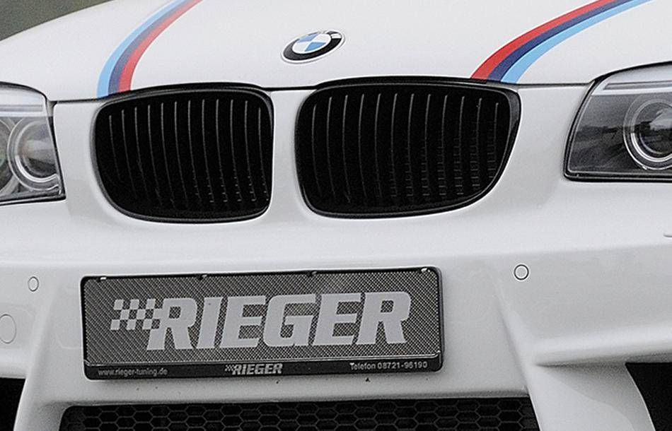 GRIGLIA RADIATORE DX NERO BMW SERIE 1 DA FACELFT 135i