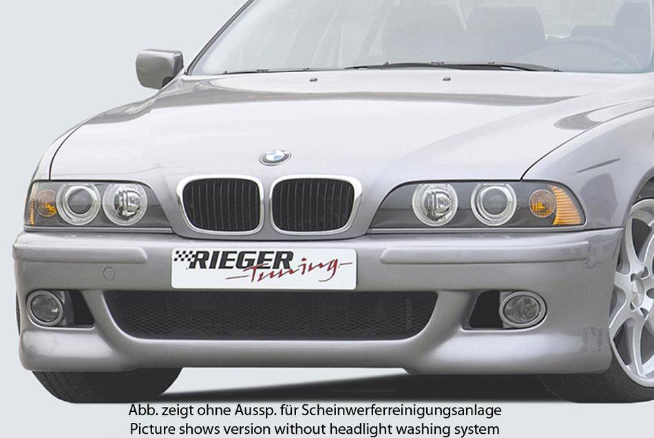 Paraurti Rieger M5 Look BMW E39 con fendinebbia e lavafari